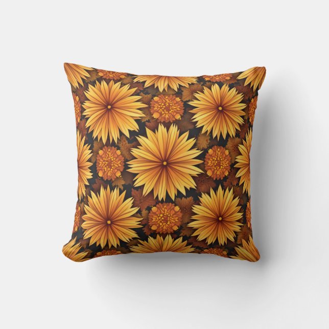 Autumn Bloom Cushion Kudde (Framsida)