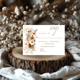 Autumn Bohemian Boho Fall Flowers | OSA Kort