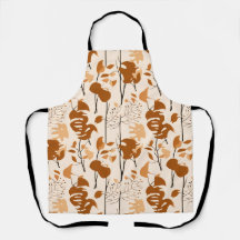 Autumn Botanical Leaves Minimalist 