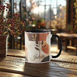 Autumn Botanical Mugg - Personlig Earthy Natature