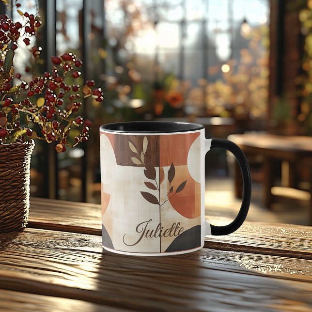 Autumn Botanical Mugg - Personlig Earthy Natature (Skapare uppladdad)
