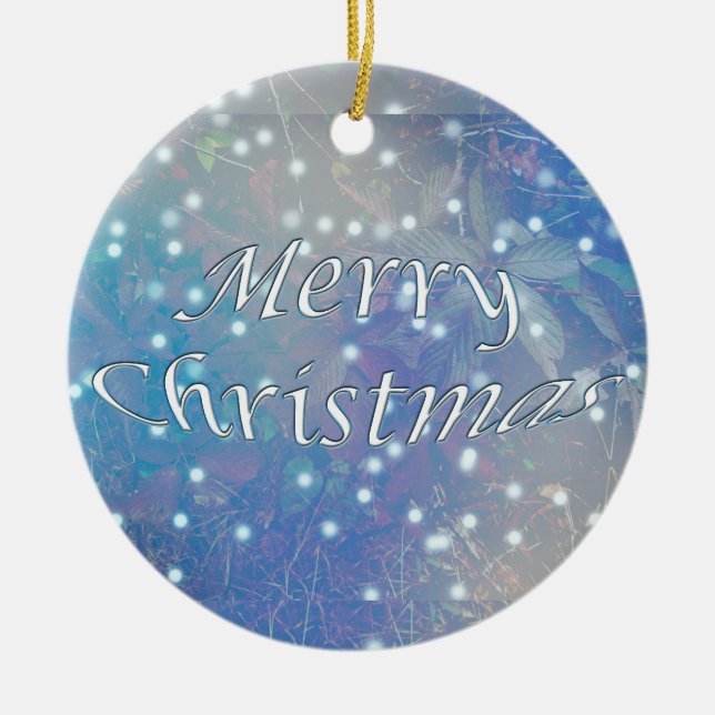 Autumn Brambles God jul Ornament (Framsidan)