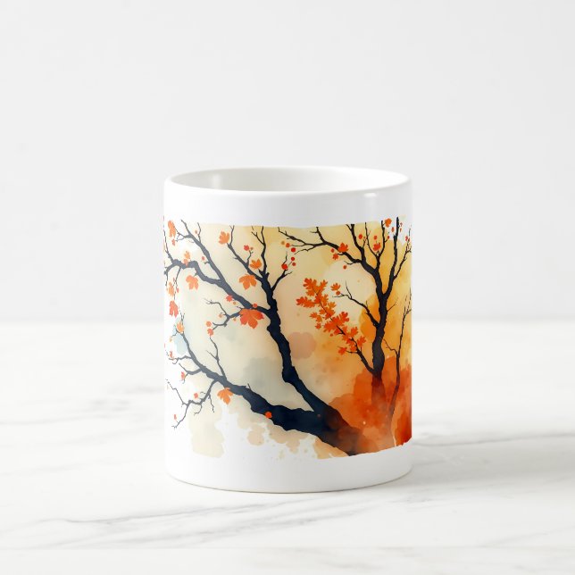 autumn branch kaffemugg (Center)