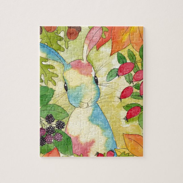 Autumn Bunny av Peppermint Art Pussel (Vertikal)