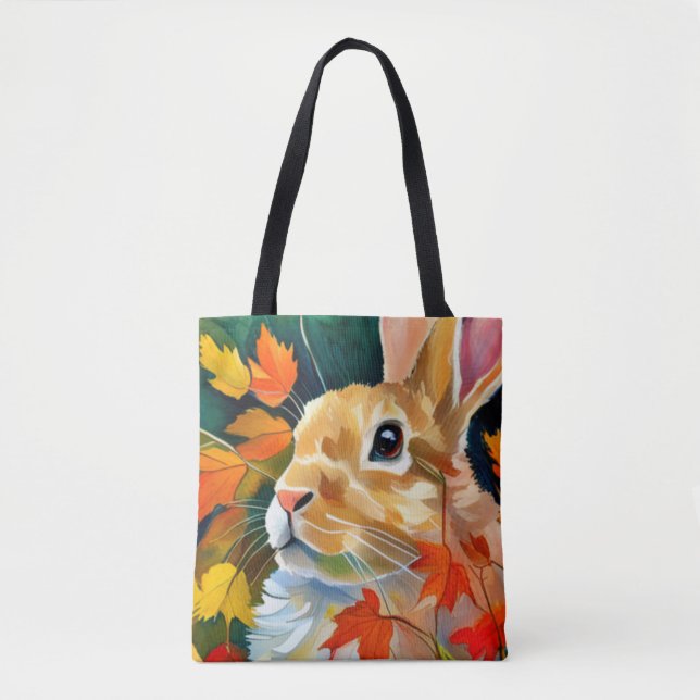 Autumn Bunny Tygkasse (Framsida)