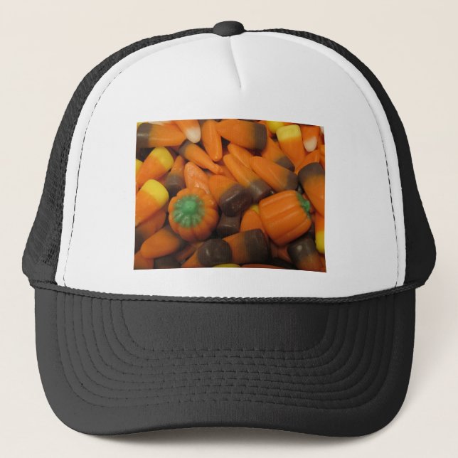 Autumn Candy corn Hat Keps (Framsida)