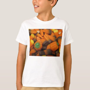 Autumn Candy corn Kids Basic T-Shirt