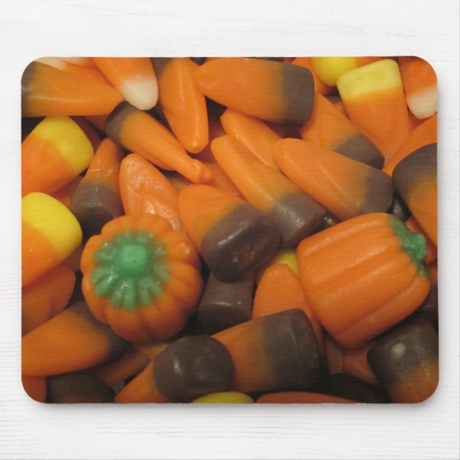 Autumn Candy corn Mousepad Musmatta (Framsidan)