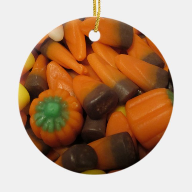 Autumn Candy corn Ornament (Framsidan)