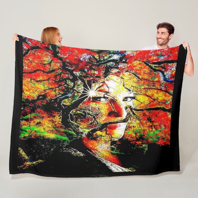 Autumn Candy Fleecefilt (På plats)