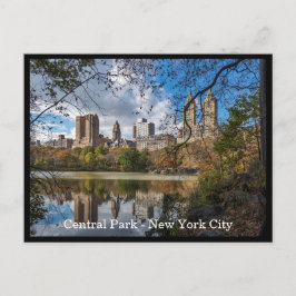 Autumn Central Park, New York City Anpassningsbar Vykort