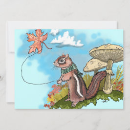 Autumn Chipmunk~ Inbjudan