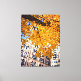 Autumn City Canvastryck