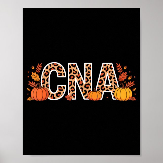 Autumn Cna Fall Certified Nursing Istant  Poster (Framsidan)