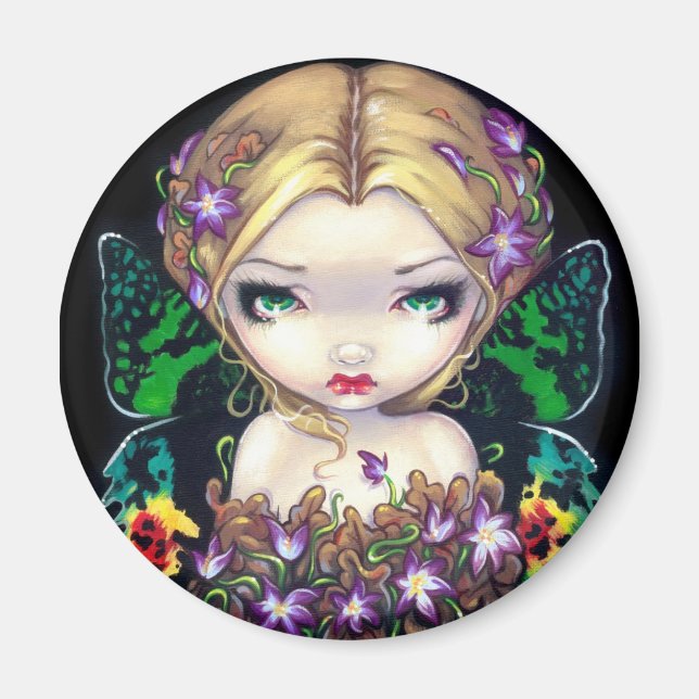 "Autumn Crocus Fairy" Magnet (Framsidan)