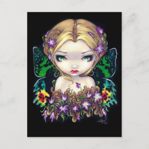 "Autumn Crocus Fairy" vykort