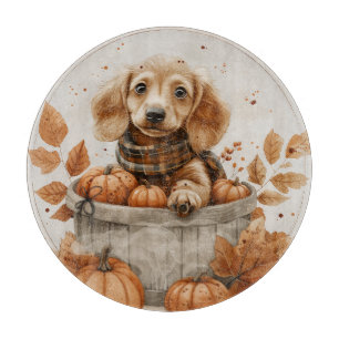 Autumn Dachshund Hundar Pumpkin