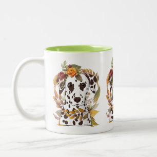 Autumn Dalmatian Två-Tonad Mugg