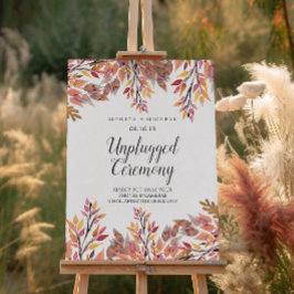 Autumn Dream | Ceremonisk signatur för Bröllop uta Poster