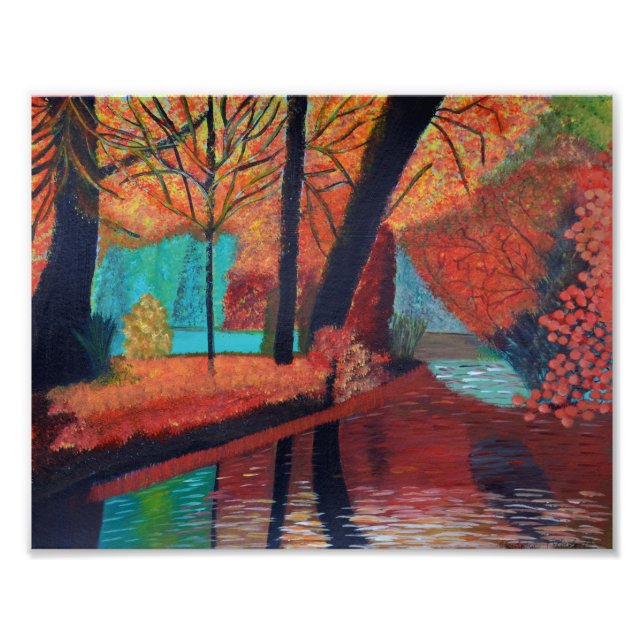 Autumn Dreams-utskrift Fototryck (Framsidan)