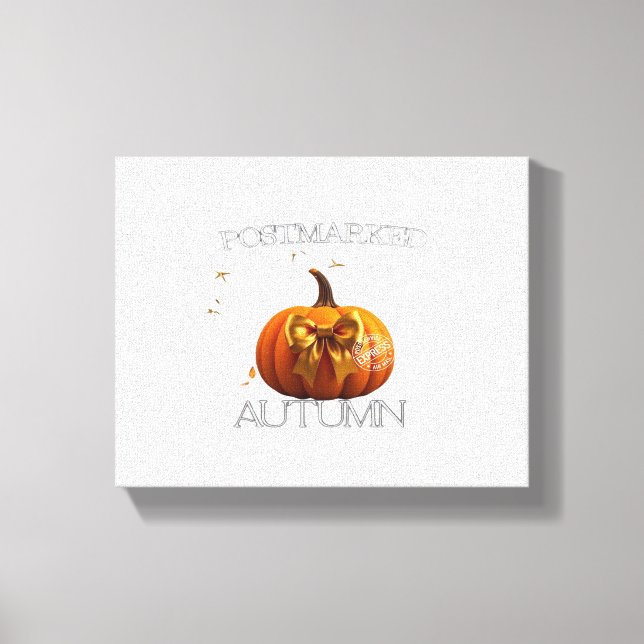 Autumn Essential T-Shirt Canvastryck (Framsida)