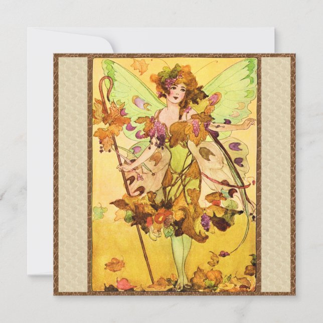 Autumn Fairy Butterfly Girl (Framsida)
