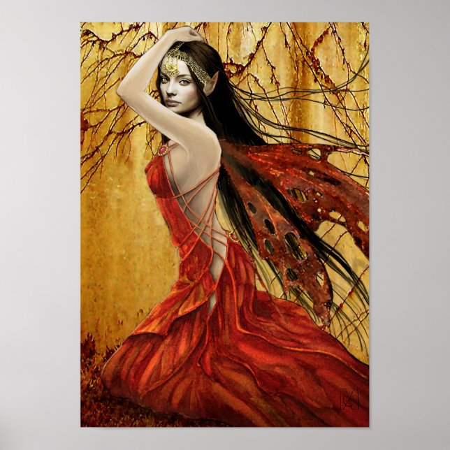 Autumn Fairy Poster (Framsidan)