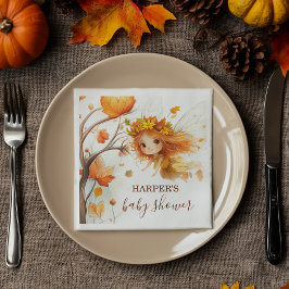 Autumn Fairy Woodland Pappersservett