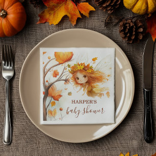 Autumn Fairy Woodland Pappersservett