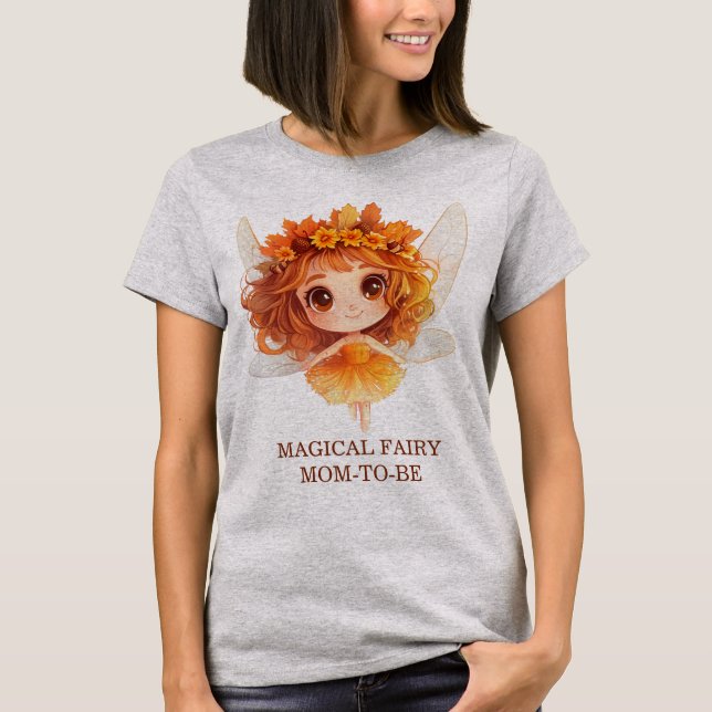 Autumn Fairy Woodland T Shirt (Framsida)