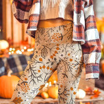 Autumn Fall Berries Löv och Grenar Mönster Leggings<br><div class="desc">Bygg upp skönheten hos hösten Fall Berries Löv och Grenar Mönster Leggings med snyggt. Dessa baljväxter har ett känsligt mönster i höstlöv, bär och grenar, och de fångar säsongens innersta väsen. Perfekt för att lägga sig under kyliga dagar ger dessa balar komfort och stil för hela ert fall äventyr. Para...</div>