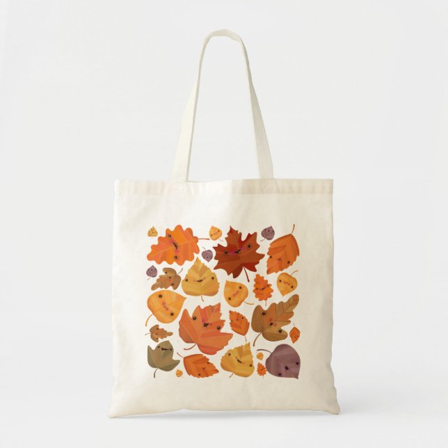Autumn Fall Halloween Thanksgiving Cute Tygkasse (Framsidan)