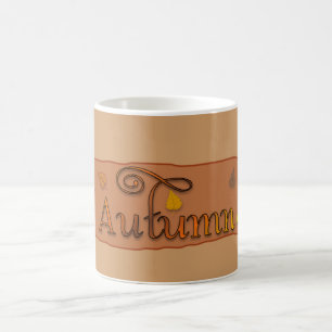 Autumn Fall Harvest Coffee Mugg Kopp