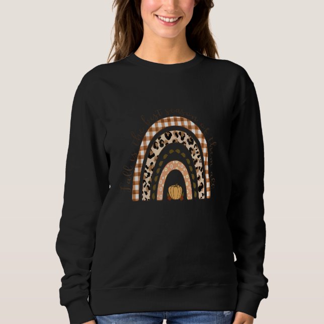 Autumn Fall is The Best Season Family Pajama Thank T Shirt (Framsida)