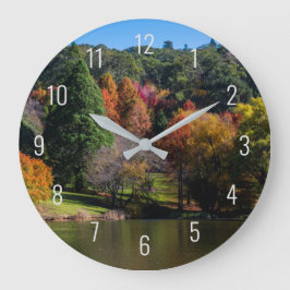 Autumn Fall Season Träd Nature Scenery Australien Stor Klocka