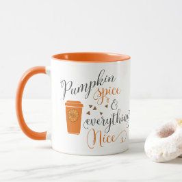 Autumn Favorite Flavor Pumpkin Spice Mugg