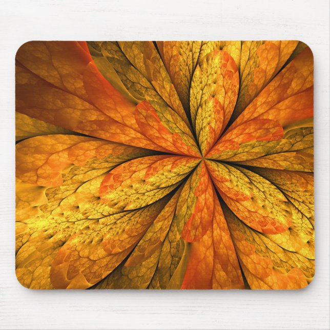 Autumn Feeling, Modern Abstract Fractal Flower Musmatta (Framsidan)