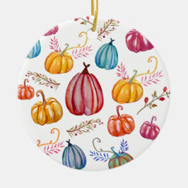 Autumn Firande Rustic Pumpkins Ornament