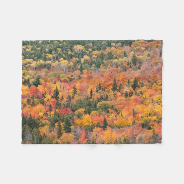 Autumn Foliage | Keweenaw Peninsula, Michigan Fleecefilt (Framsidan (Horisontell))