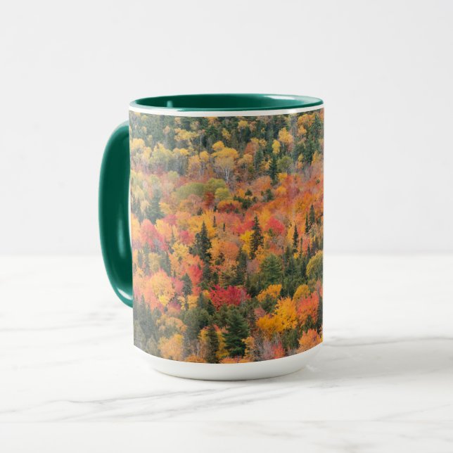Autumn Foliage | Keweenaw Peninsula, Michigan Mugg (Framsida vänster)