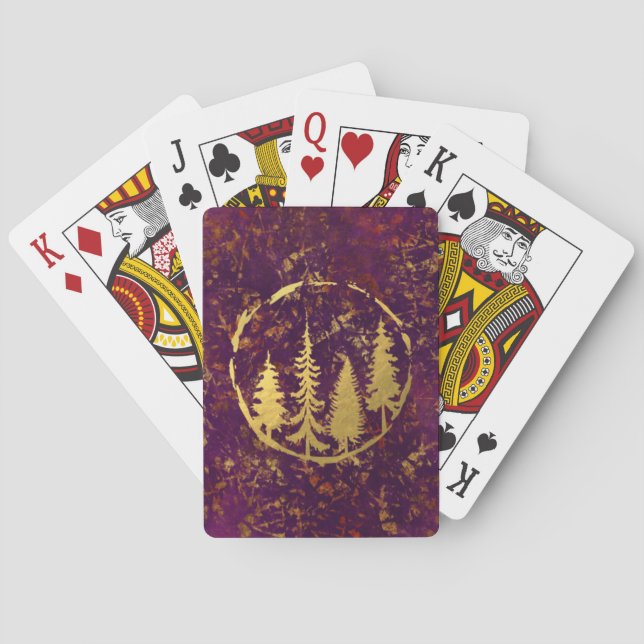 Autumn Forest Casinokort (Baksidan)