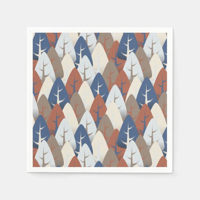 Autumn Forest Medley Pappersservett (Framsidan)