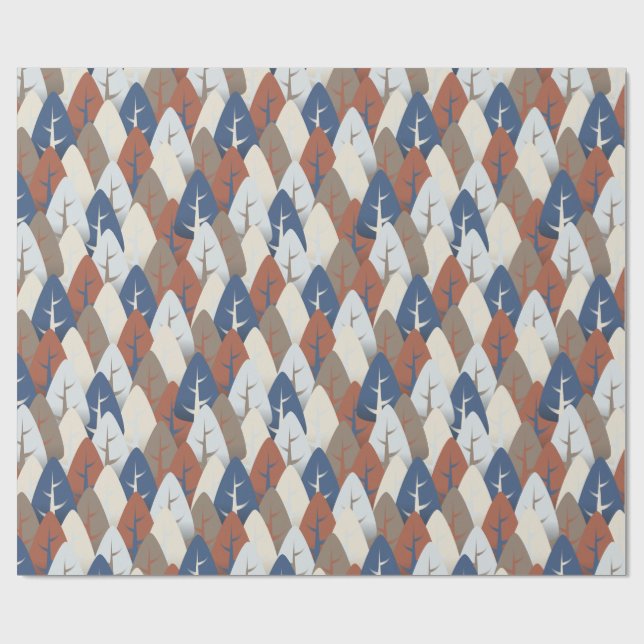 Autumn Forest Medley Presentpapper (Platt)