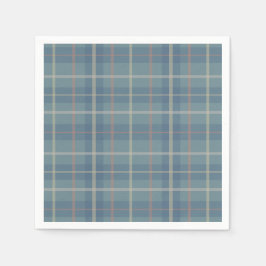 Autumn Forest Plaid Pappersservett