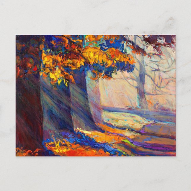 Autumn Forest Vykort (Framsida)