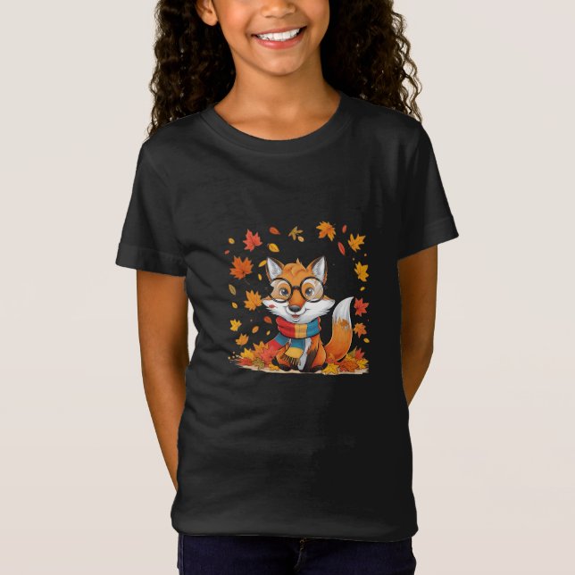 Autumn Fox Äventyr Kids' T-Shirt & Hoodie (Framsida)