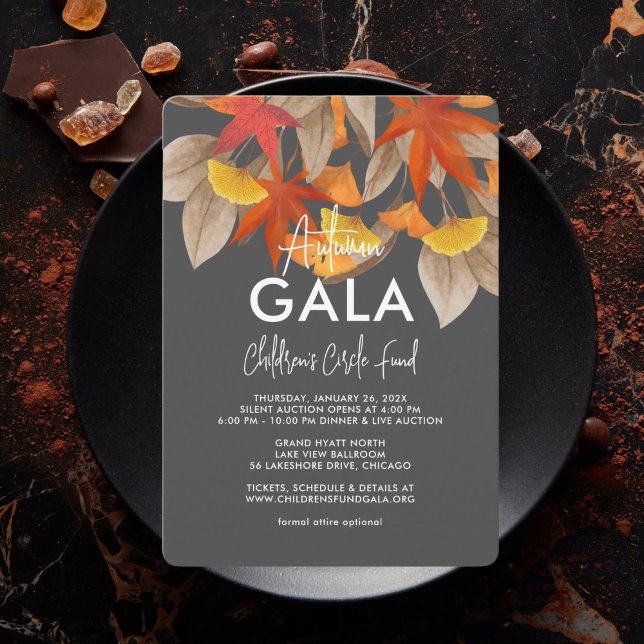Autumn Gala-inbjudan Inbjudningar (Skapare uppladdad)