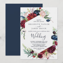 Autumn Garden | Burgundy Bröllop