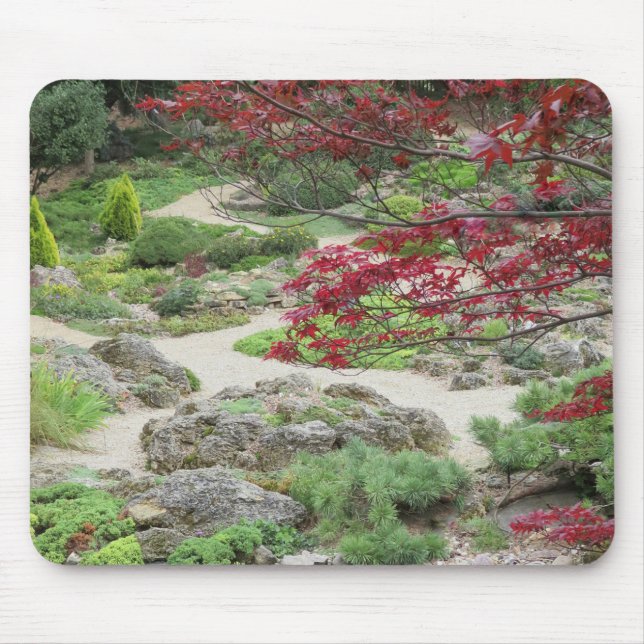Autumn Garden Mousepad Musmatta (Framsidan)