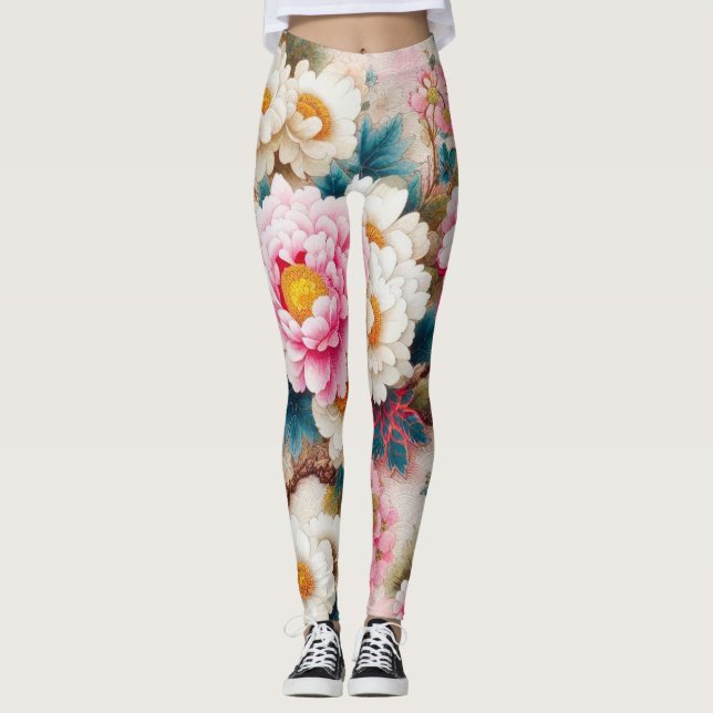 Autumn Gardens Leggings (Framsida)